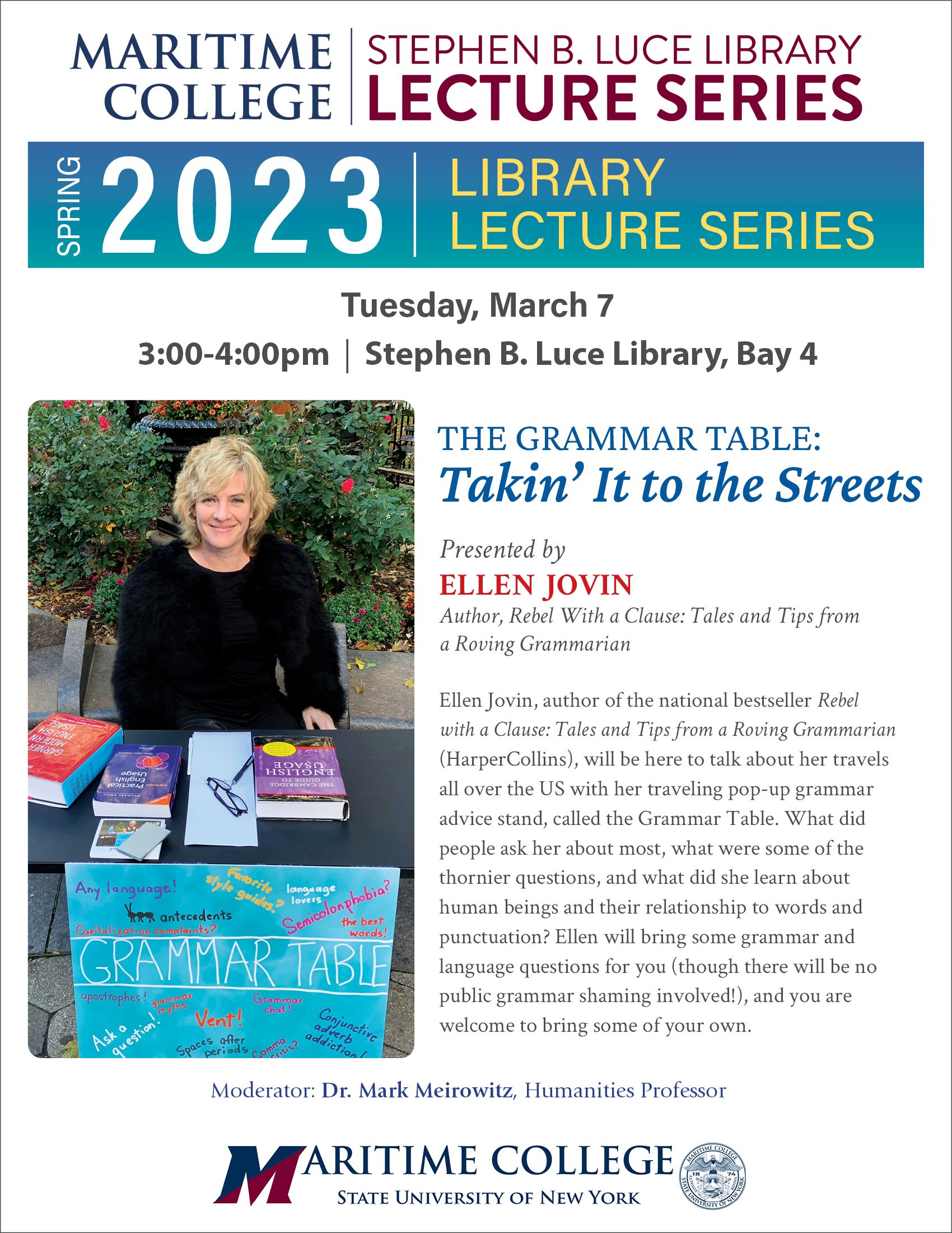 Ellen Jovin Lecture Series