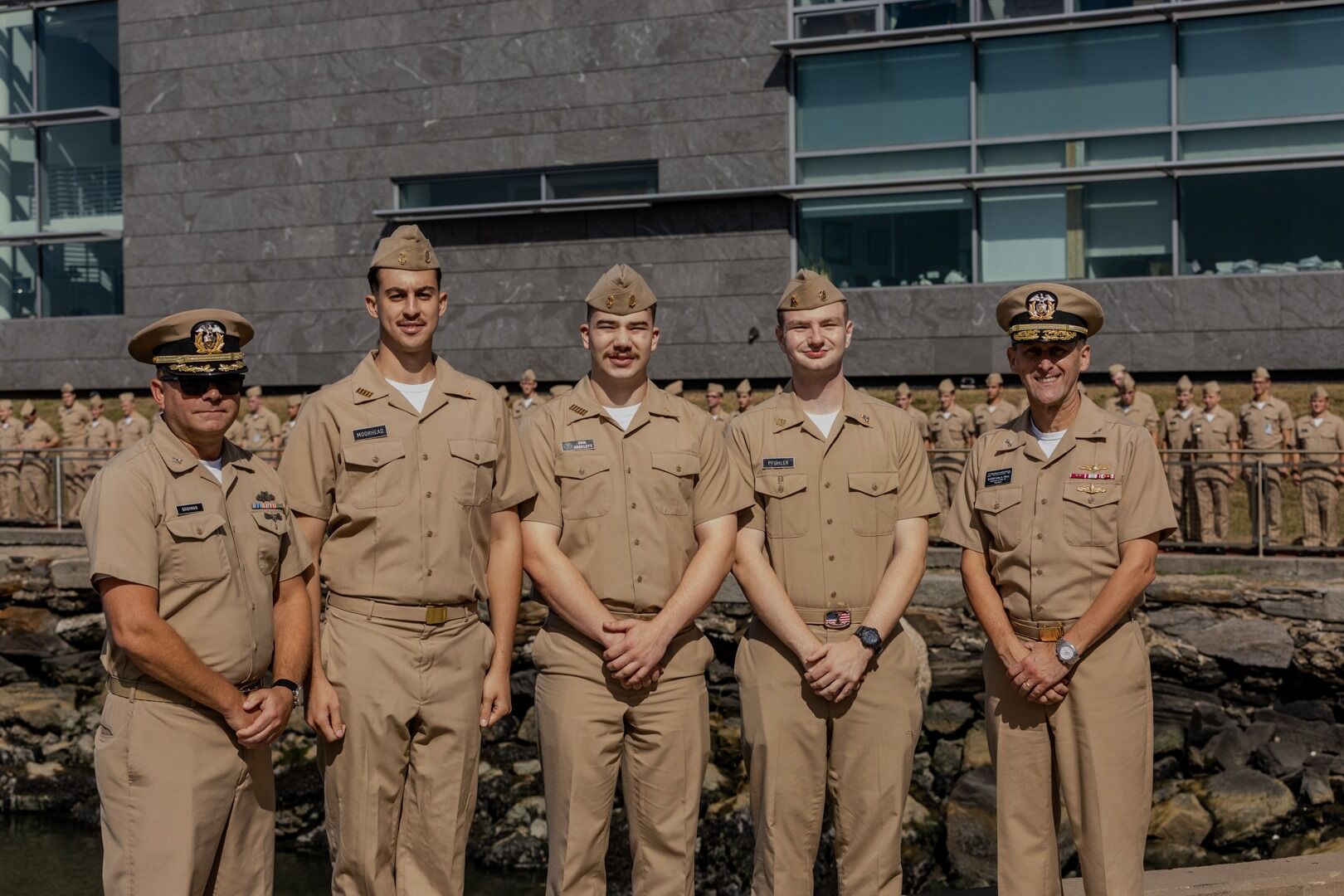 Regiment of Cadets in front of the MAC