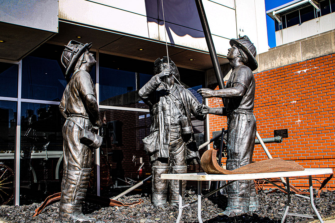 Maritime College Commemorates 9/11 with Donation of WTC Steel from FDNY