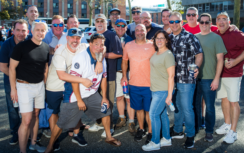 a group of alumni at reunion