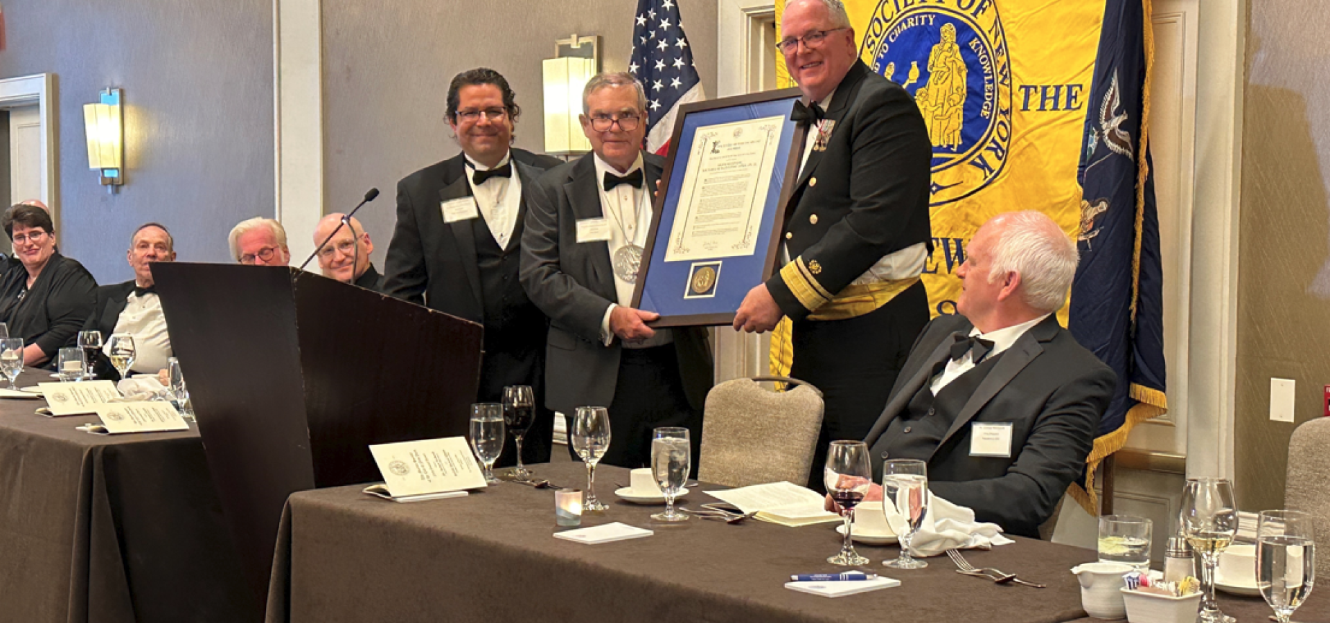 RADM Alfultis Honored by Marine Society RADM Alfultis Honored by Marine Society