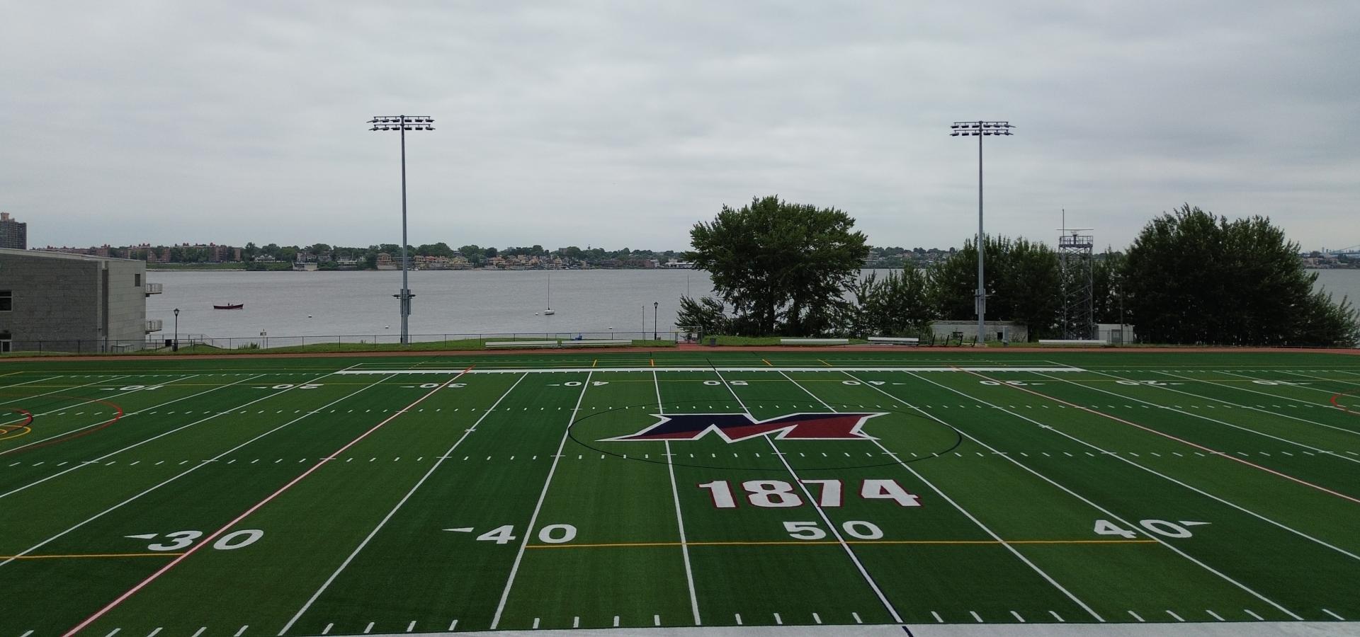 Reinhart Field 50 yard line