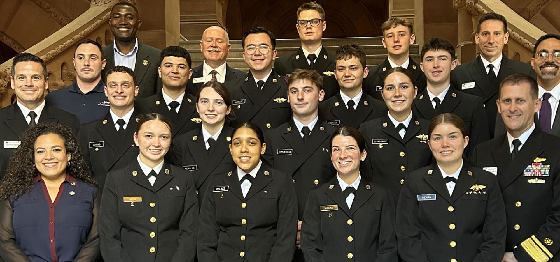 Chancellor King Celebrates First "SUNY Maritime Day" at New York State Capitol