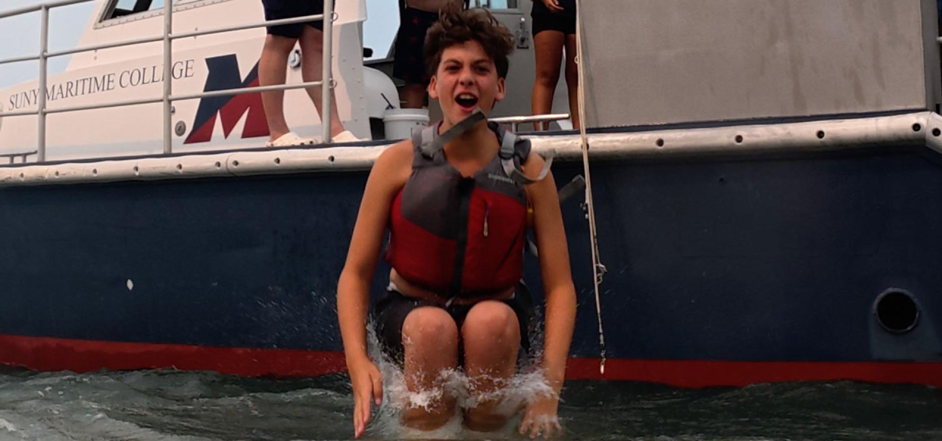 Maritime Adventure Boat Camp Wins Sea Tow Foundation's Highest Boating Safety Honor