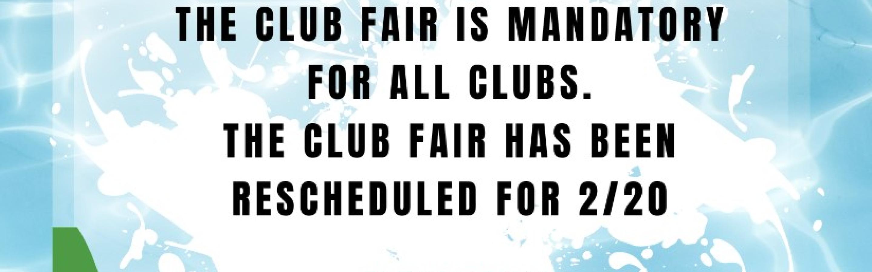 Club Fair Flyer