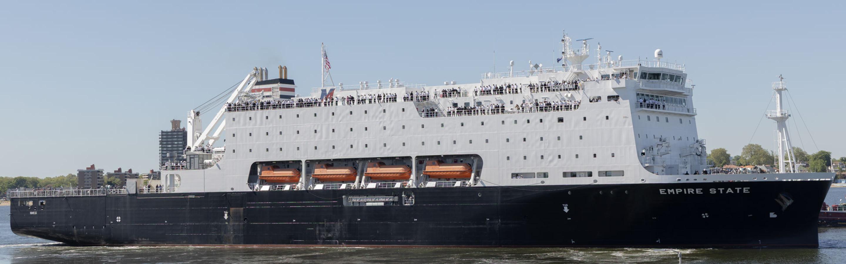Maritime College Announces The Summer Sea Term Voyage Of The Training Ship Empire State VII First Port Of Call; Charleston, SC
