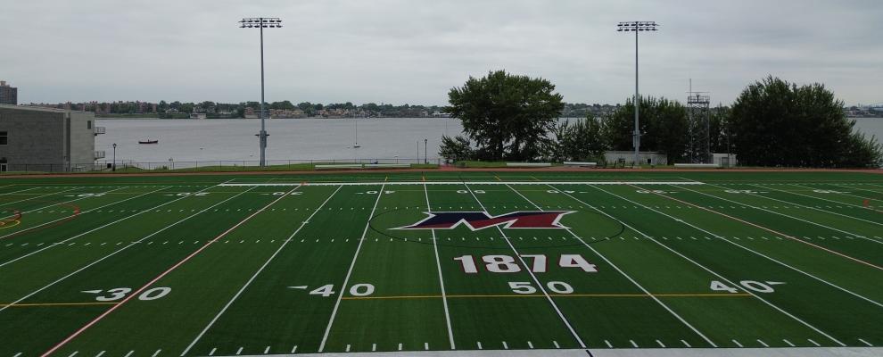 Reinhart Field 50 yard line