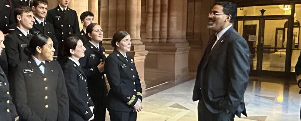 Chancellor King Celebrates Expansion of SUNY Maritime Pay It Forward Fund