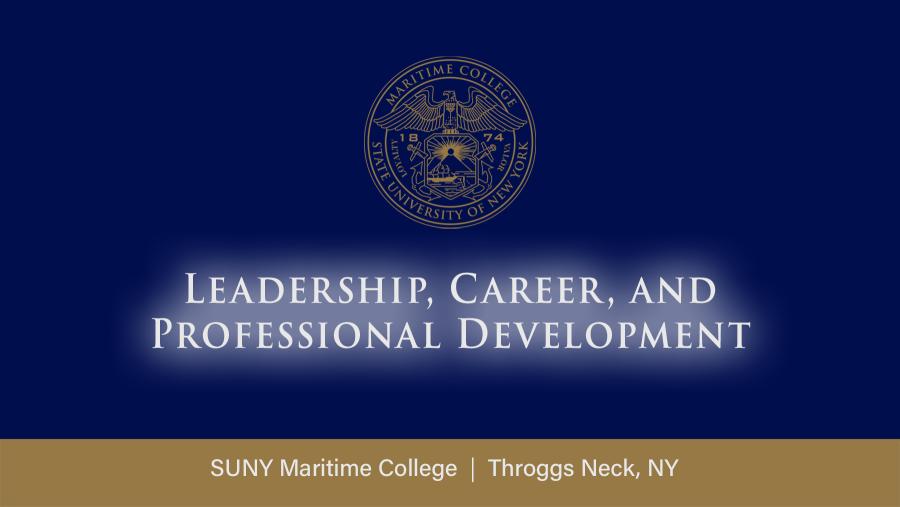 Leadership, Career and Professional Development 