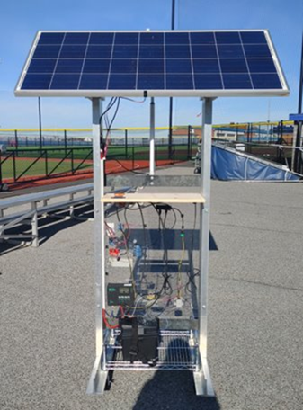 Photo of Photovoltaic Station Prototype