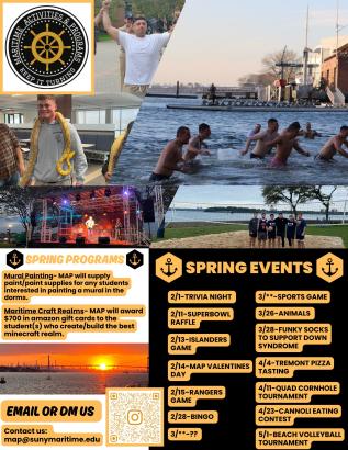 Spring Events MAP Spring Events MAP