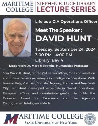 Life as a CIA Operations Officer - Meet The Speaker: David Hunt